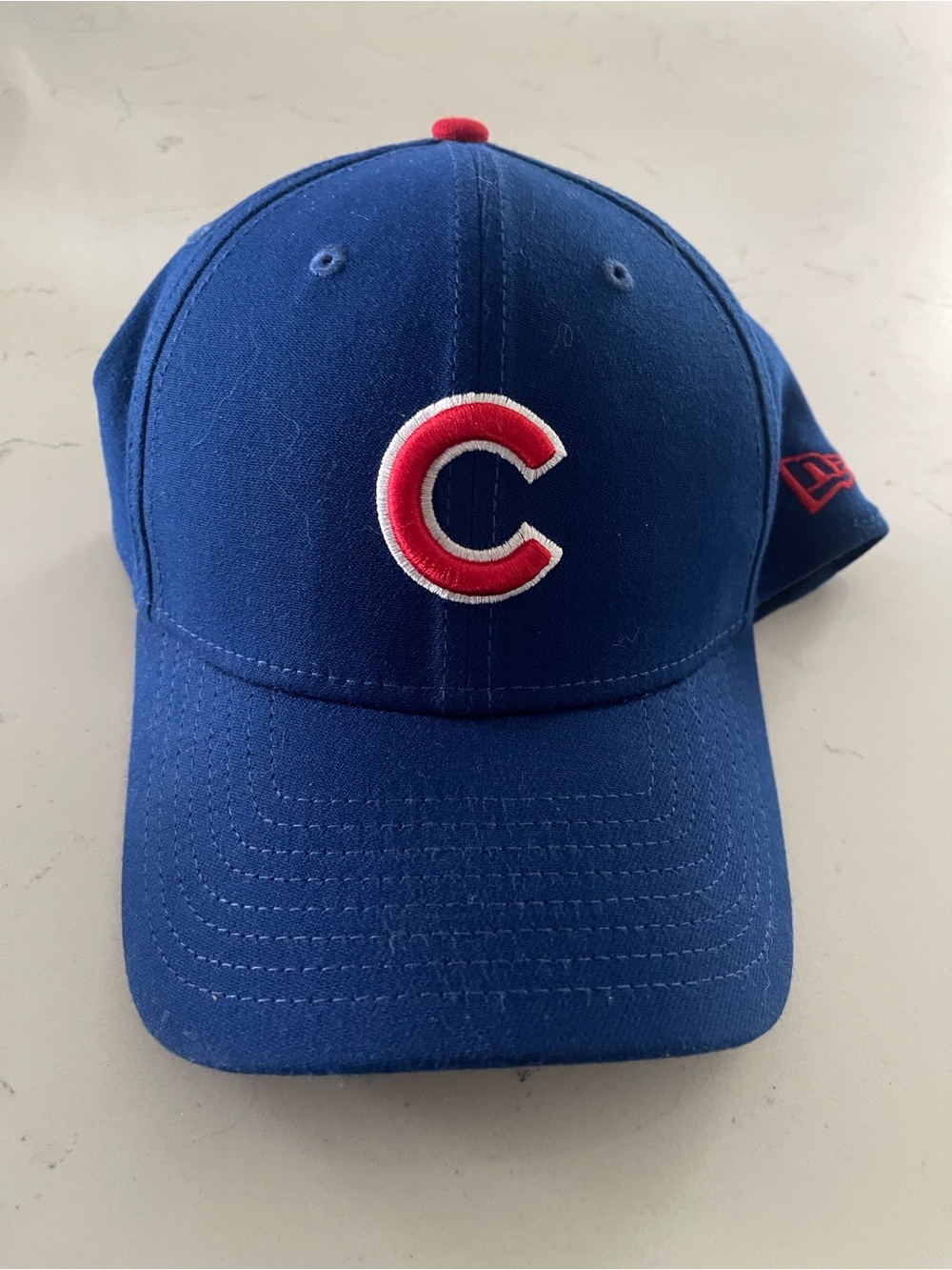 New Era Men’s Royal Blue Cap with Red & White C Logo